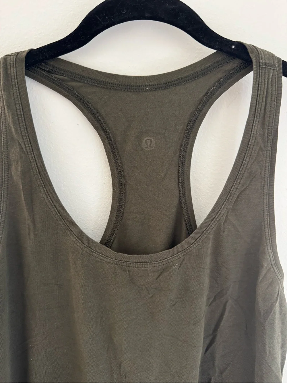lululemon athletica Olive Green Racerback Tank